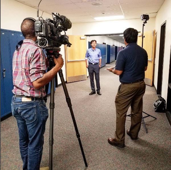 Doherty High senior Zachary Lacross talks to 9NEWS about his academic experience as a military dependent.