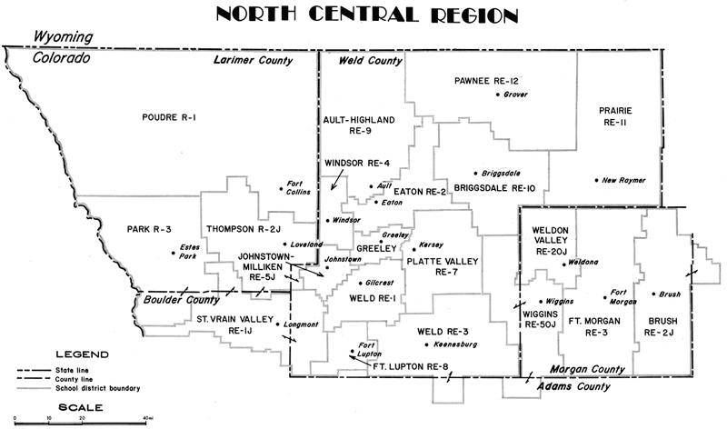 Region Map - North Central