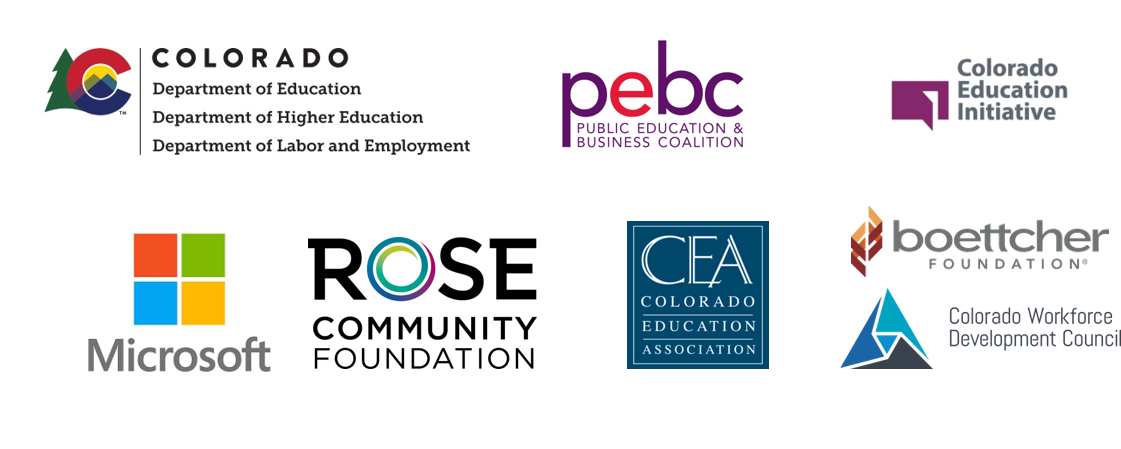 Teach Colorado Partners - Colorado Department of Education, Public Education and Business Coalition, Microsoft, Rose Community Foundation, Colorado Education Association