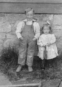 Two Cripple Creek Children