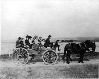 Headed To Church ~ Limon Colorado ~ 1910