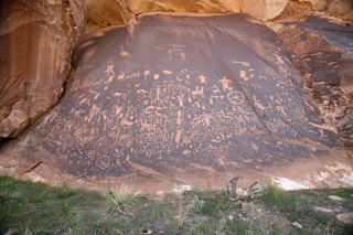 Newspaper Rock, near Moab, UT