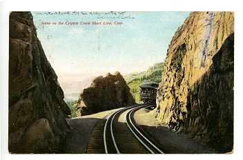 Postcard Cripple Creek Short Line (horizontal)