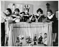 Puppet Project at Wyman Elementary School, 1937