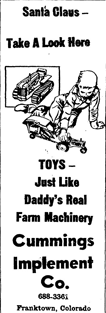 Toy Advertisement, 1965