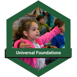 Universal foundations of professional learning icon