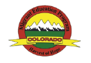 Migrant Education Program Colorado Harvest of Hope