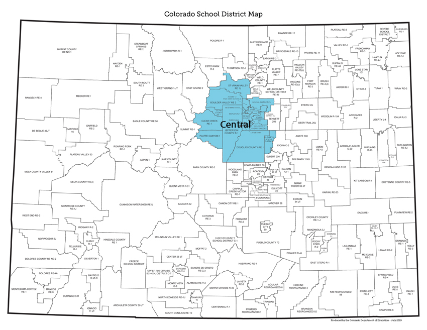 central regional specialist map