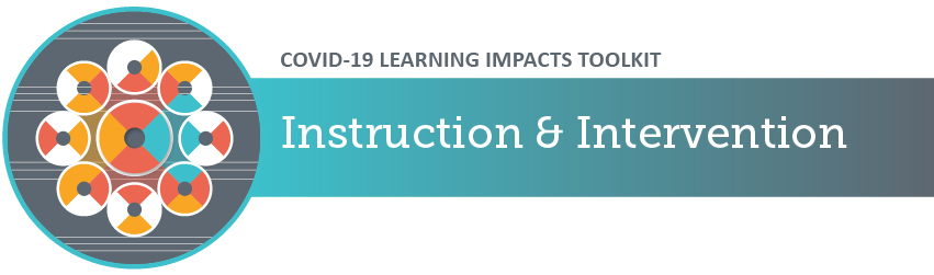 Instruction and Intervention Banner