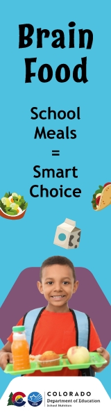 Brain Food. School Meals = Smart Choice