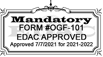 EDAC approval stamp for paid lunch equity