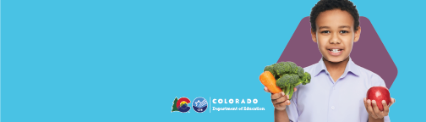 A child holding a carrot and broccoli in one hand, and an apple in the other. 