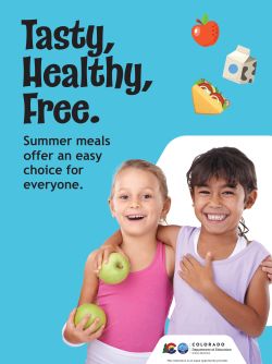 Tasty, Healthy, Free. Summer meals offer an easy choice for everyone.