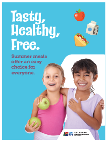 Tasty, Healthy, Free. Summer meals offer an easy choice for everyone.