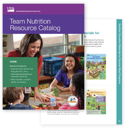 Team Nutrition Resource Catalog (decorative)