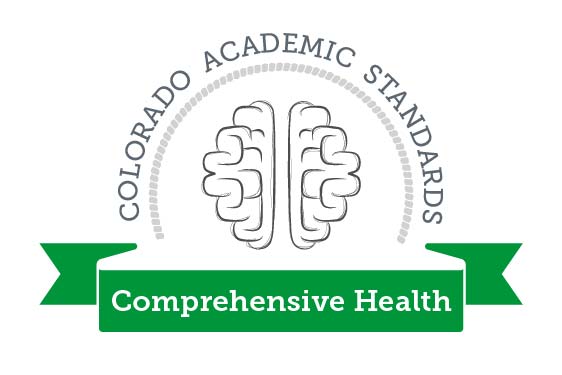 Colorado Academic Standards Comprehensive Health Graphic
