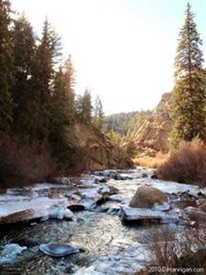 Snowy river photo