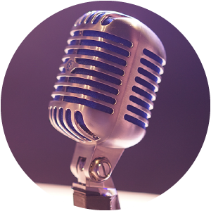Stock photo of microphone