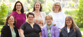 Seven of the Colorado State Library staff members 