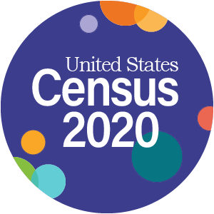 Photo announcing Census 2020