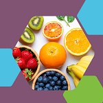 Healthy School Meals for All social media icon image of fruit