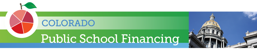 Colorado school finance header