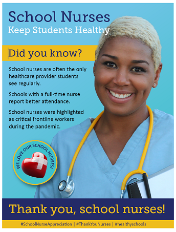 thumbnail of school nurse appreciation poster