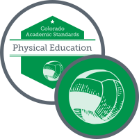 Graphic for academic standards for physical education