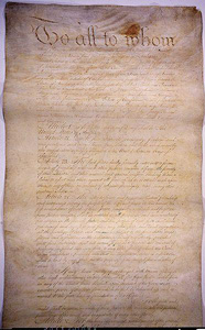Articles of Confederation Nov. 15, 1777 (page 1)