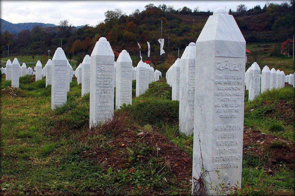 Monument to the Srebrenica Massacre marks the event even as denial has increased over the last 25 years.