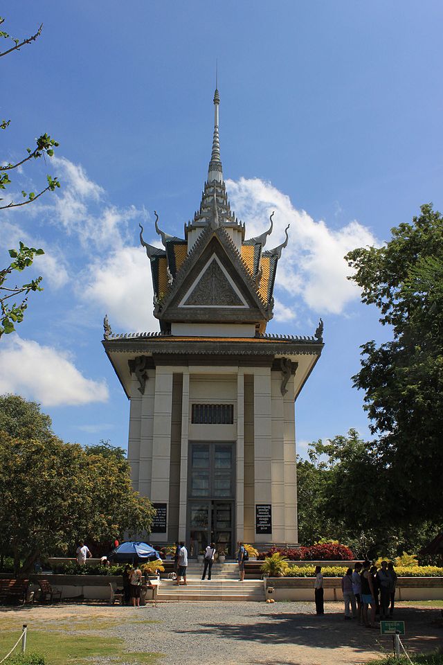 Choeung Ek Cambodian Genocide memorial.
