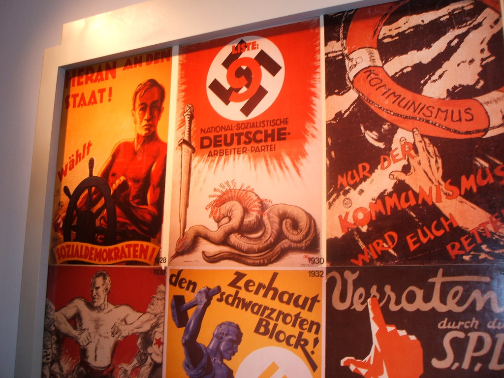 Examples of Nazi Propaganda from the 1930s.