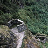 Remnants of Buildings Along the Inca Trail