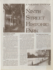 A Walking Tour of Ninth Street Historic Park