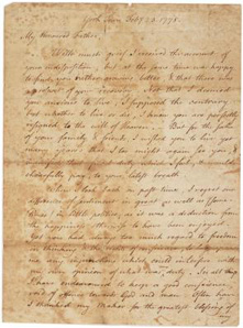 A patriot’s letter to his loyalist father