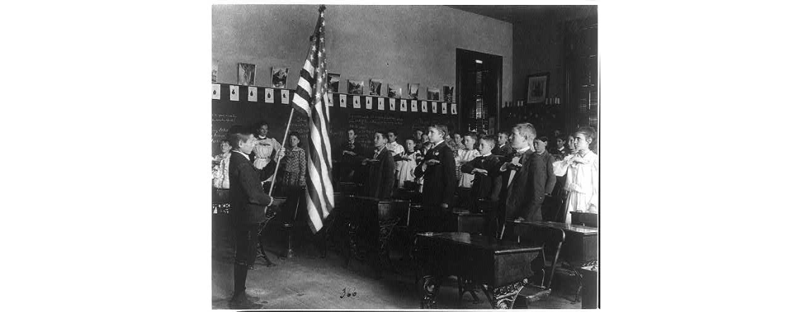 Pledge of Allegiance photograph