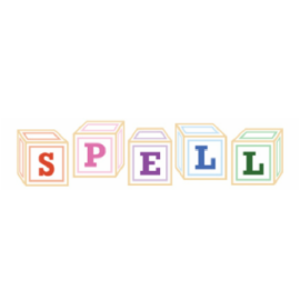 letter blocks S P E L L