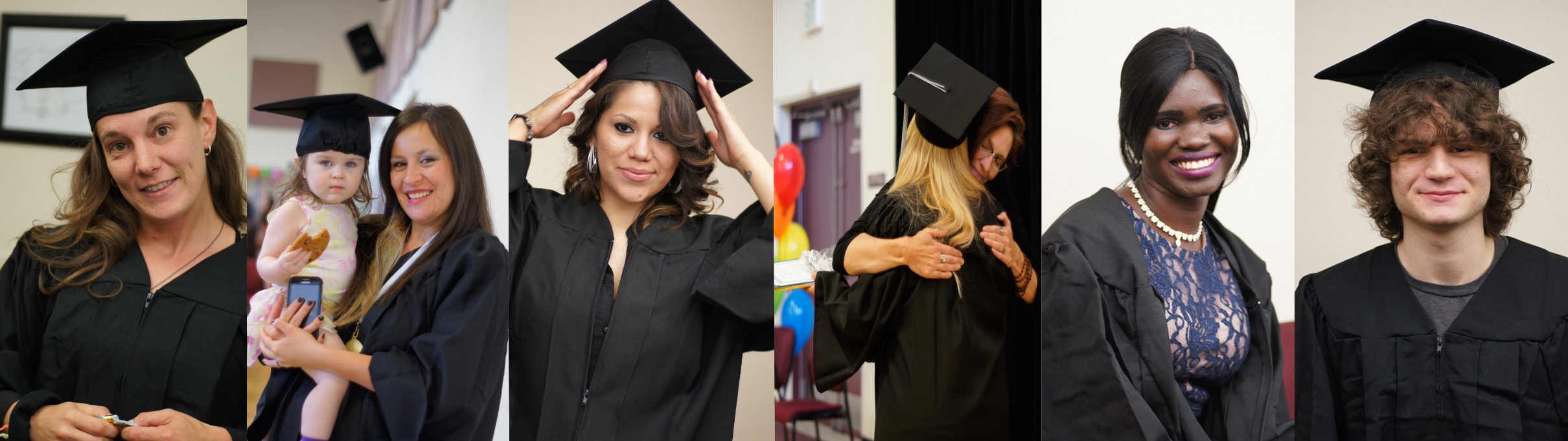 photos of high school equivalency graduates