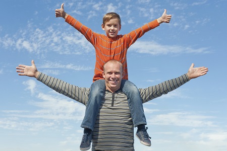 SACPIE Photo - Dad and son