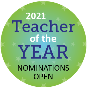 Teacher of the Year Nominations Graphic